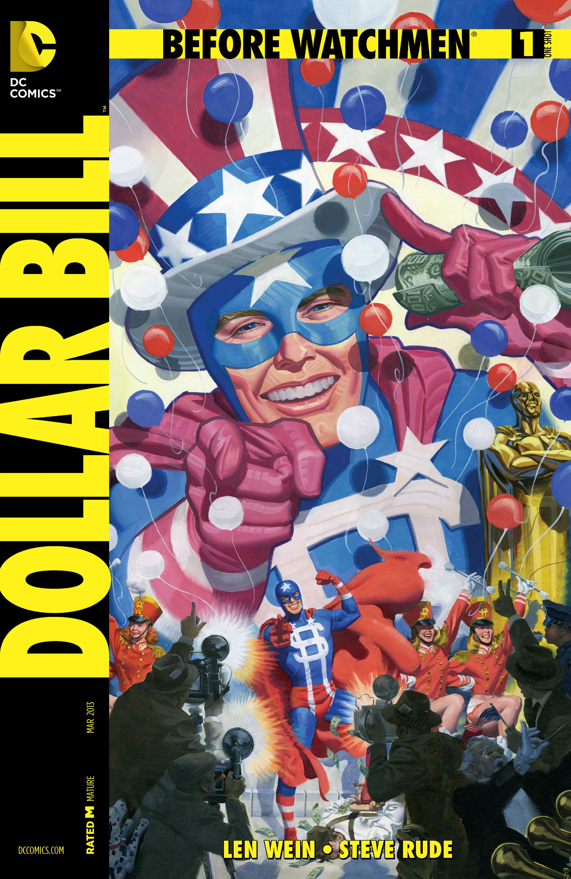 Before Watchmen: Dollar Bill #1 (DC, 2013 — Cover A) cover